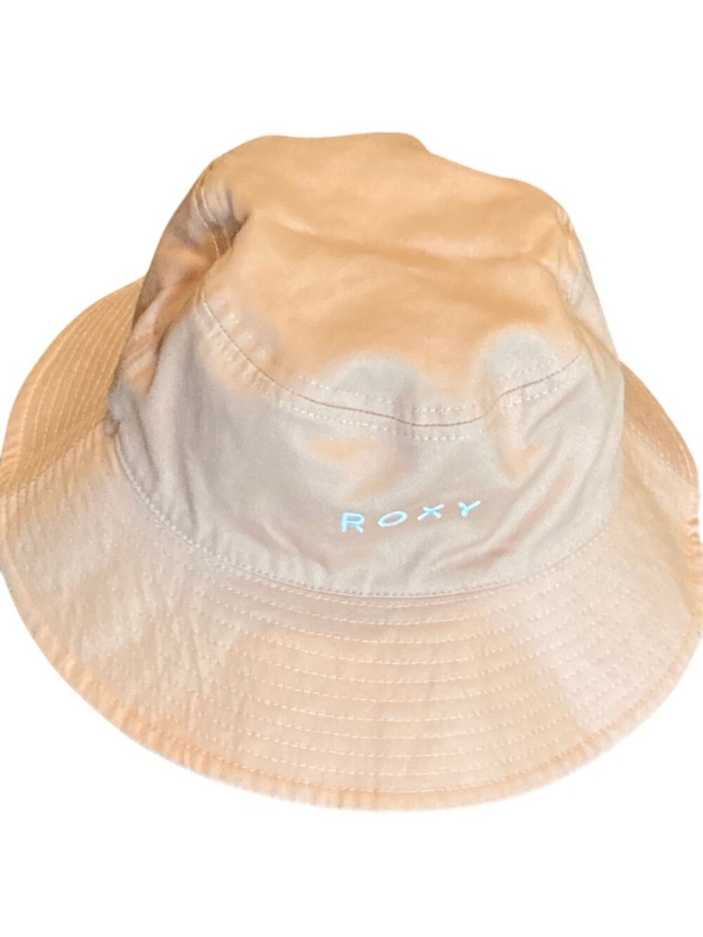 Women's ROXY Reversible Bucket Hat ~ Floral Print / Solid Pink - Picture 3 of 3